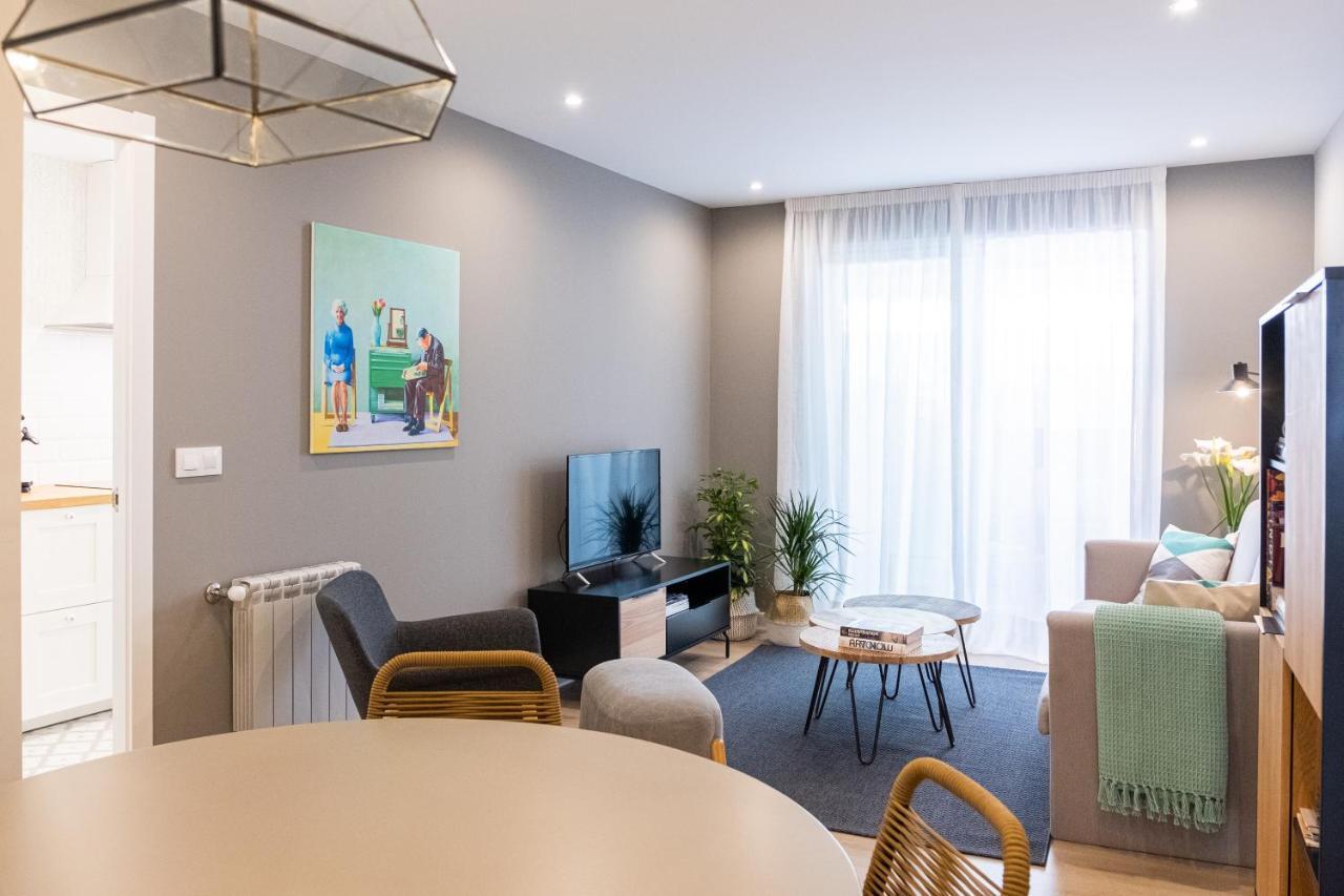 סנטיאגו דה קומפוסטלה Apartamento De Diseno Centrico Con Terraza Espectacular מראה חיצוני תמונה