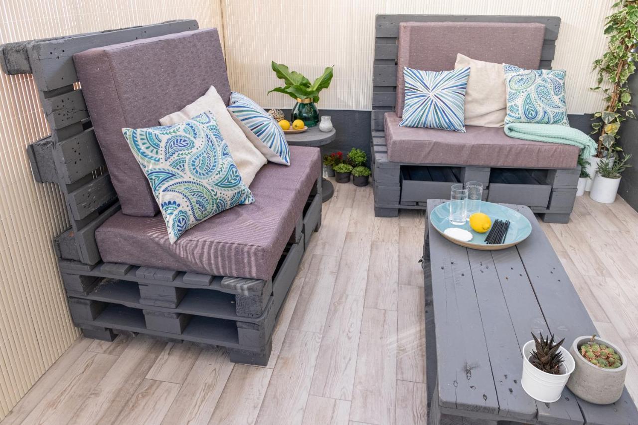 סנטיאגו דה קומפוסטלה Apartamento De Diseno Centrico Con Terraza Espectacular מראה חיצוני תמונה